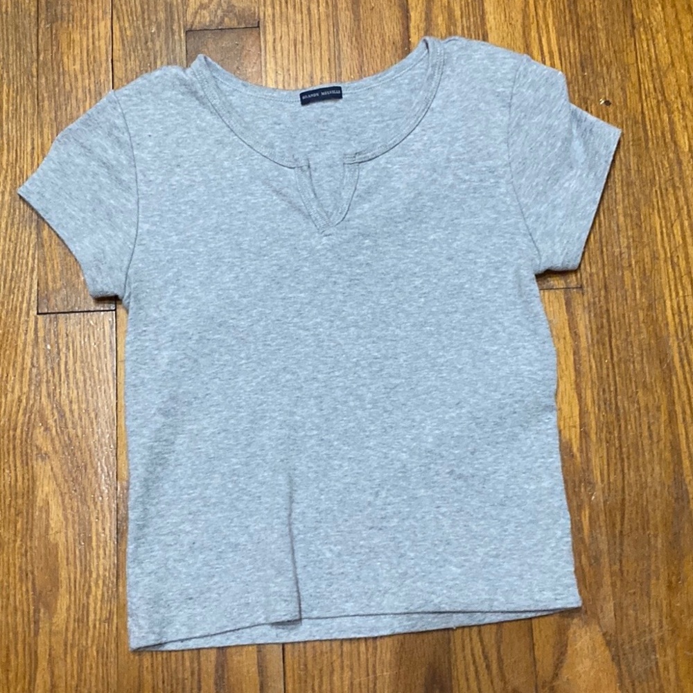 Brandy Melville Gray Top